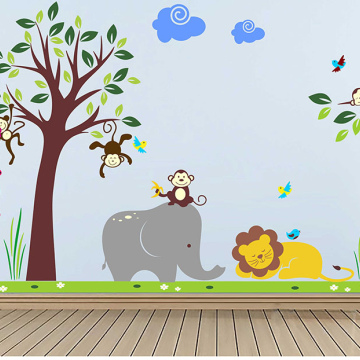 کد K 111 طرح اتاق کودک حیوانات