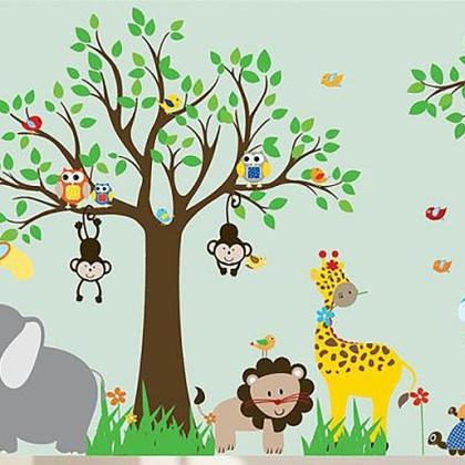 کد K131 طرح حیوانات جنگل