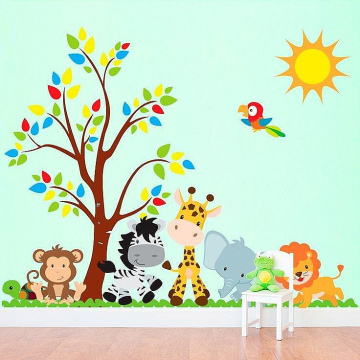 کد K122 طرح حیوانات جنگل