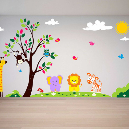 کد K104 طرح حیوانات جنگل